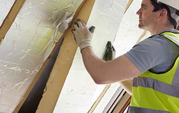 Fingerpost loft insulation